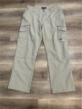 TRU SPEC Tactical Cargo Pants Khaki Unisex W Size 14 Utility Workwear 36x30